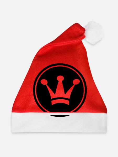 Crown - Weihnachtsmütze - Rot