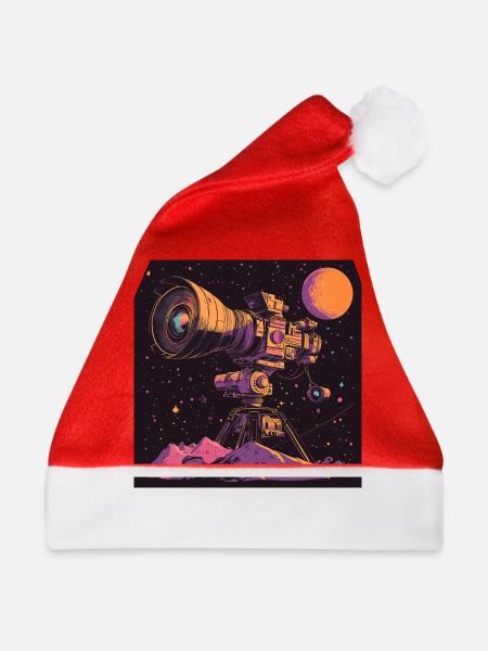 Space rock - Weihnachtsmütze - Rot