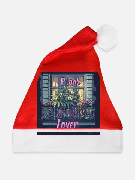 Canabis lover Berlin - Weihnachtsmütze - Rot