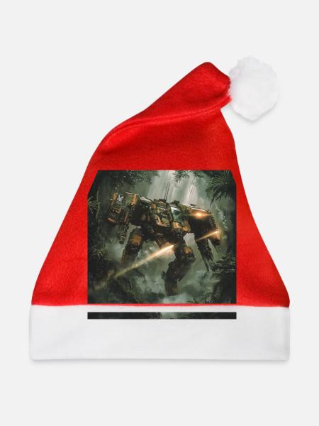 Sci Fi Krieger - Weihnachtsmütze - Rot