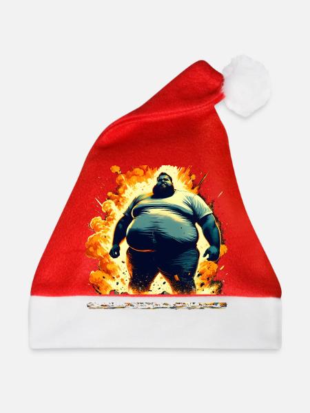 Fat Explosion - Weihnachtsmütze - Rot