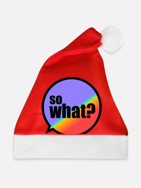 SoWhat? - Weihnachtsmütze - Rot