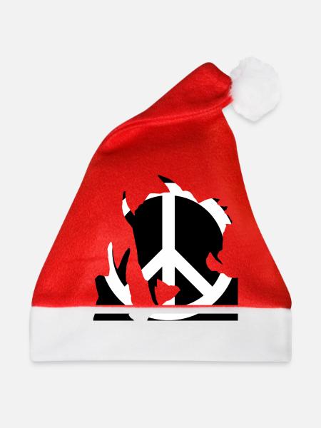 Alles Ruhe - Weihnachtsmütze - Rot