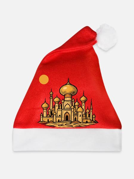 arabian city - Weihnachtsmütze - Rot