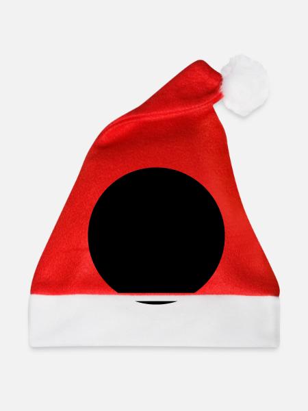 Kreis,Punkt - Weihnachtsmütze - Rot