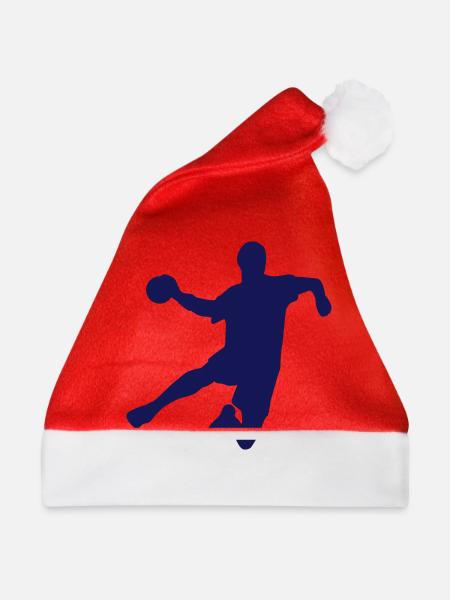 Handball Sprungwurf - Weihnachtsmütze - Rot