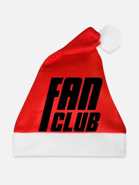 Fan Club - Weihnachtsmütze - Rot