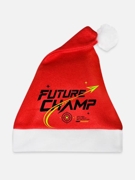 DARTZWERGE - Future Champ - Weihnachtsmütze - Rot
