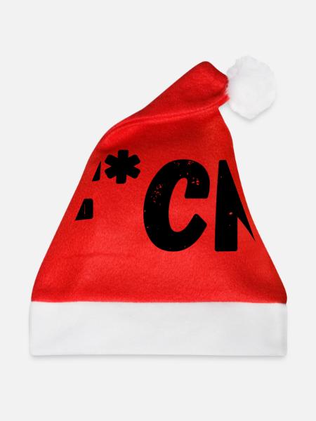Fuck - Weihnachtsmütze - Rot