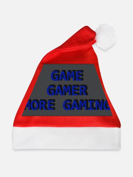 game gamer - Weihnachtsmütze - Rot