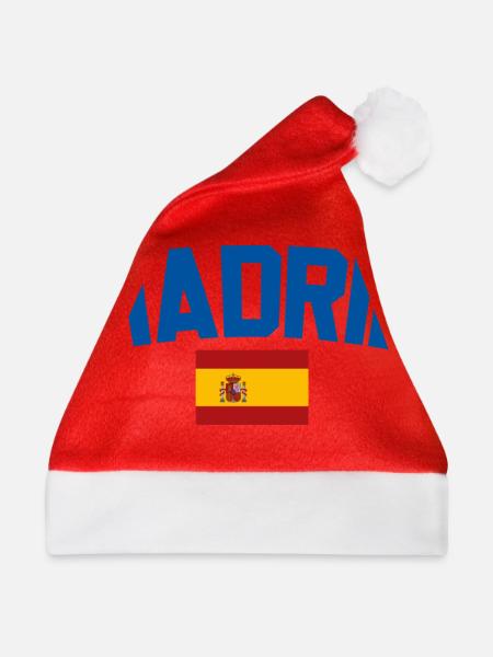 Madrid - Weihnachtsmütze - Rot