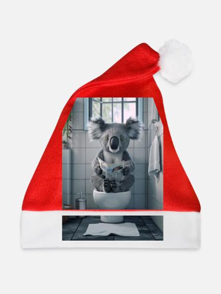 Koalas Neuigkeiten - Weihnachtsmütze - Rot