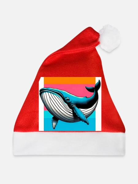 Wal - Weihnachtsmütze - Rot