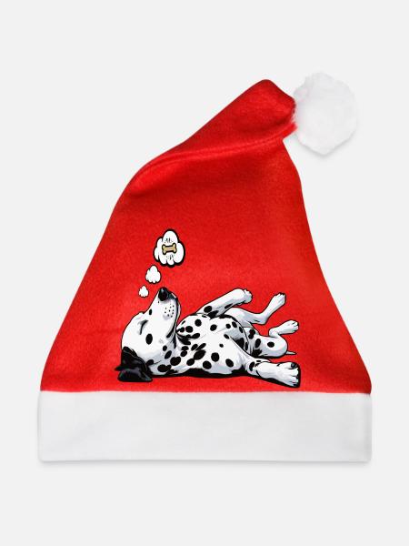 Dalmatiner Dalmatinerhalter Dalmatinerbesitzer - Weihnachtsmütze - Rot
