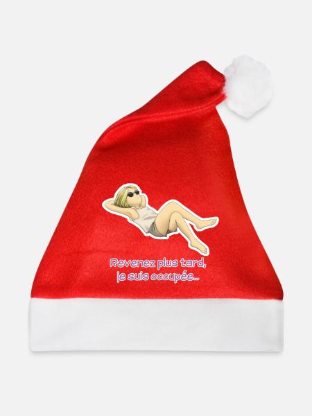 Schauen Sie später wieder vorbei - Weihnachtsmütze - Rot