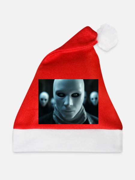 Enigmatic Azure Masks - Weihnachtsmütze - Rot