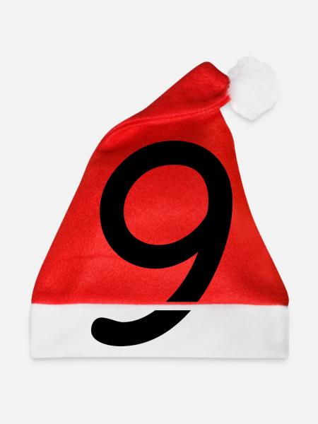 9 - Weihnachtsmütze - Rot