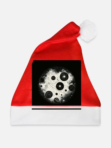 Cosmic Dance - Weihnachtsmütze - Rot