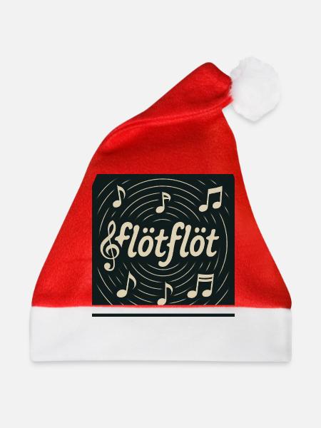 Flötflöt - Weihnachtsmütze - Rot