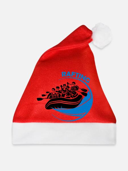 Rafting - Weihnachtsmütze - Rot