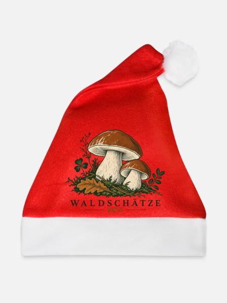 Waldschätze - Weihnachtsmütze - Rot