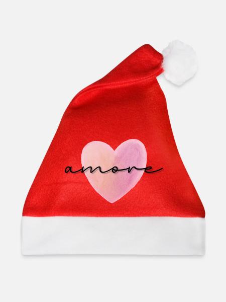 AMORE - Weihnachtsmütze - Rot