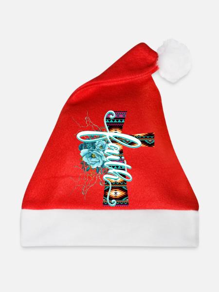 Glaube - Weihnachtsmütze - Rot