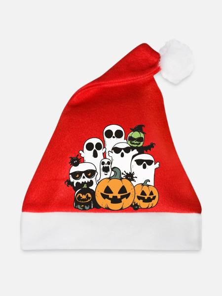 Halloween Party Figuren - Weihnachtsmütze - Rot