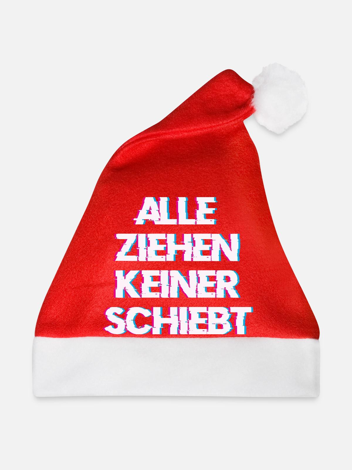 Hardtekk Tekk - Weihnachtsmütze - Rot - Vorne