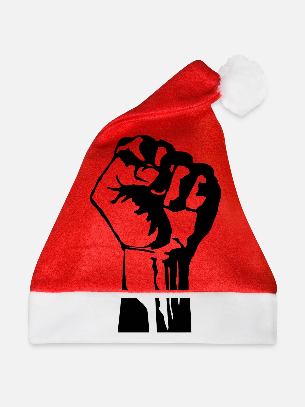 Faust - Weihnachtsmütze - Rot - Vorne