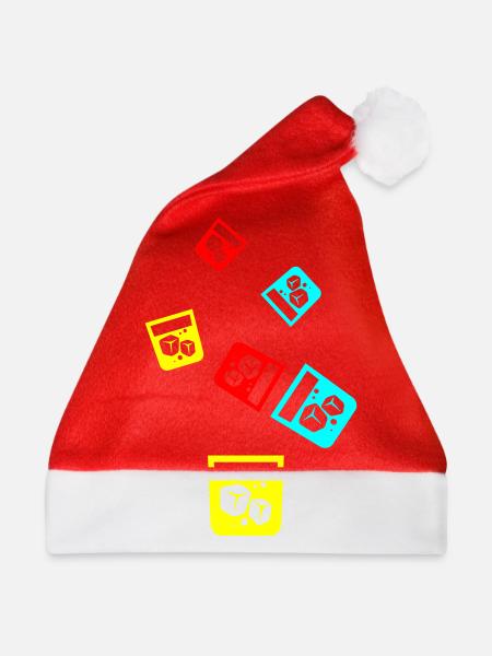 Whisky Icon - Weihnachtsmütze - Rot