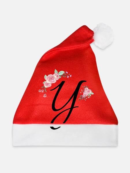 Brief und Blumen - Weihnachtsmütze - Rot