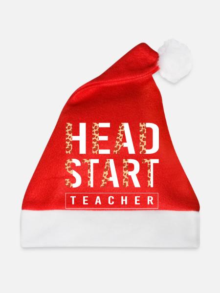 Vorschulkind Lehrer Vorschule - Weihnachtsmütze - Rot