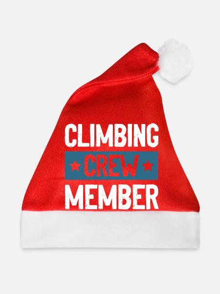 Climbing Crew - Weihnachtsmütze - Rot