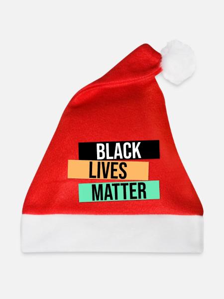 BLM Design Geschenk - Weihnachtsmütze - Rot