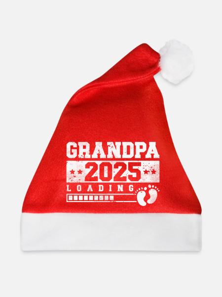 Opa 2025 loading - Weihnachtsmütze - Rot