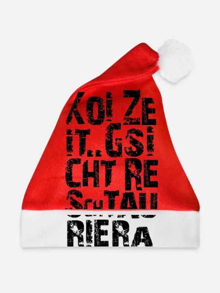 Gsicht reschtauriera - Weihnachtsmütze - Rot