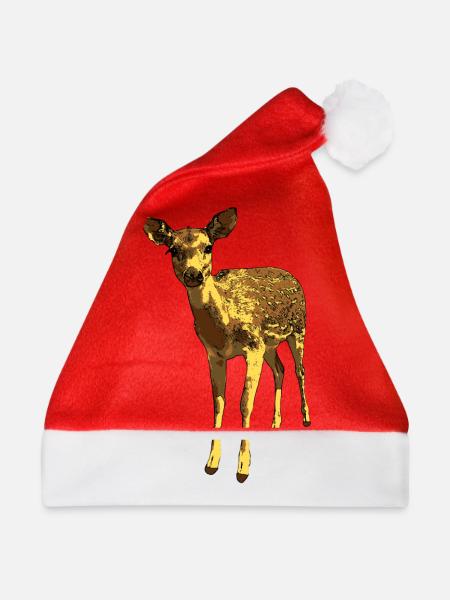 Bambi - Weihnachtsmütze - Rot