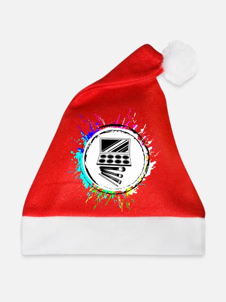 Make Up Kosmetik Icon - Weihnachtsmütze - Rot