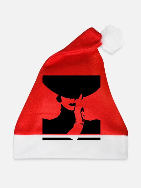 Lady - Weihnachtsmütze - Rot