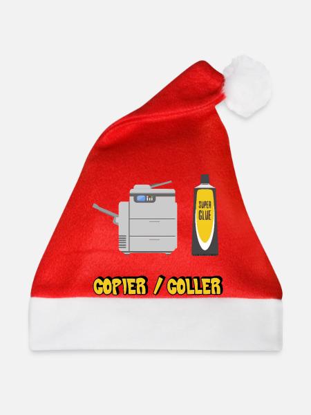 Kopieren und Einfügen - Weihnachtsmütze - Rot