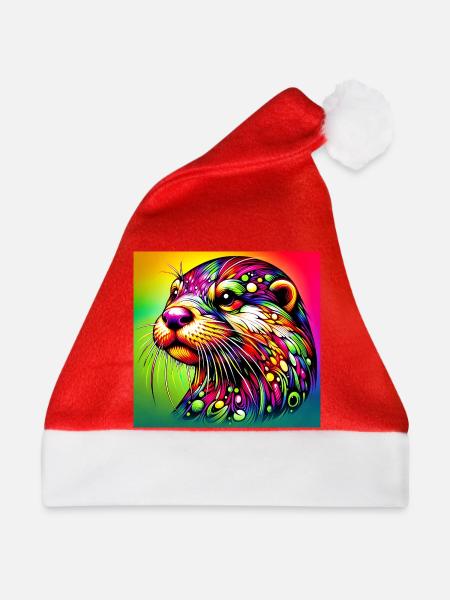 Otter - Weihnachtsmütze - Rot