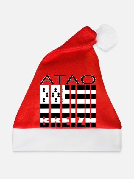 Atao Breizh - Weihnachtsmütze - Rot