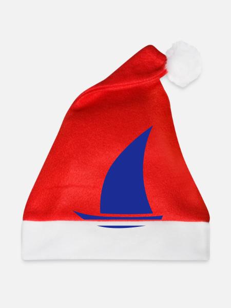 segelboot - Weihnachtsmütze - Rot