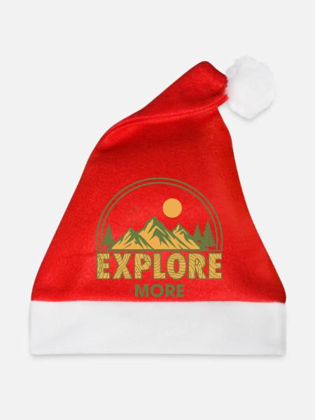 Entdecken Sie mehr - Weihnachtsmütze - Rot