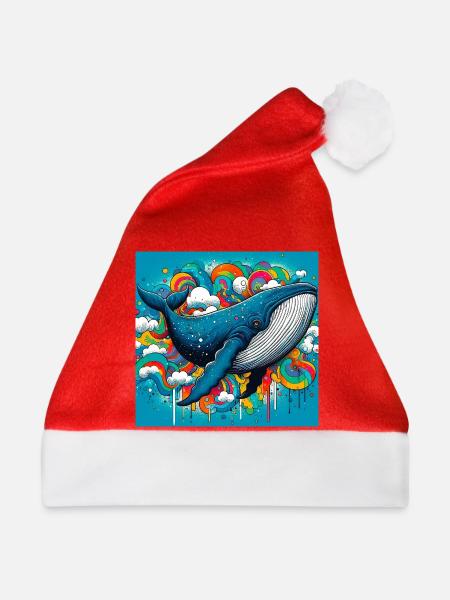 Wal - Weihnachtsmütze - Rot