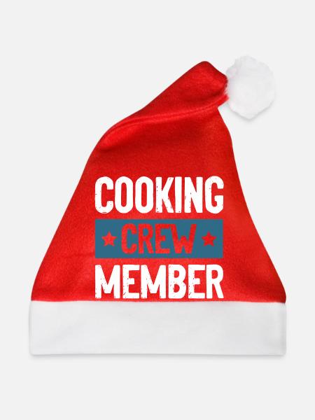 Cooking Crew - Weihnachtsmütze - Rot