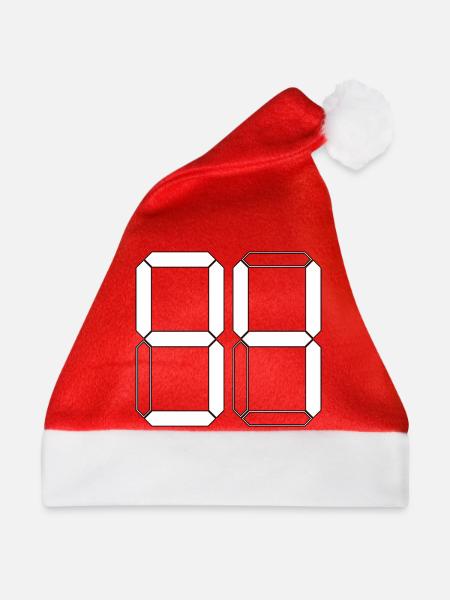 NUMMER 94 Vierundneunzig Geschenk Digital - Weihnachtsmütze - Rot