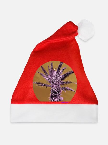 Purple Palm - Weihnachtsmütze - Rot