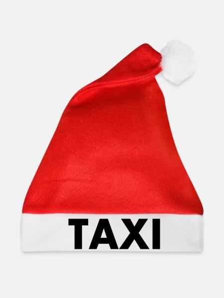 Taxi - Weihnachtsmütze - Rot